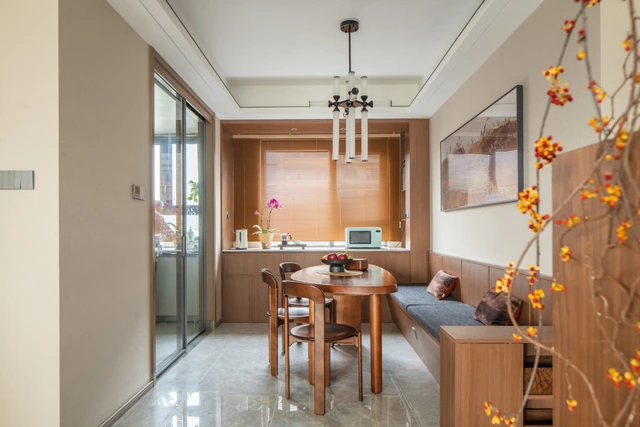 现代中古 · 胡桃色 · 空间影像 · 实景影像